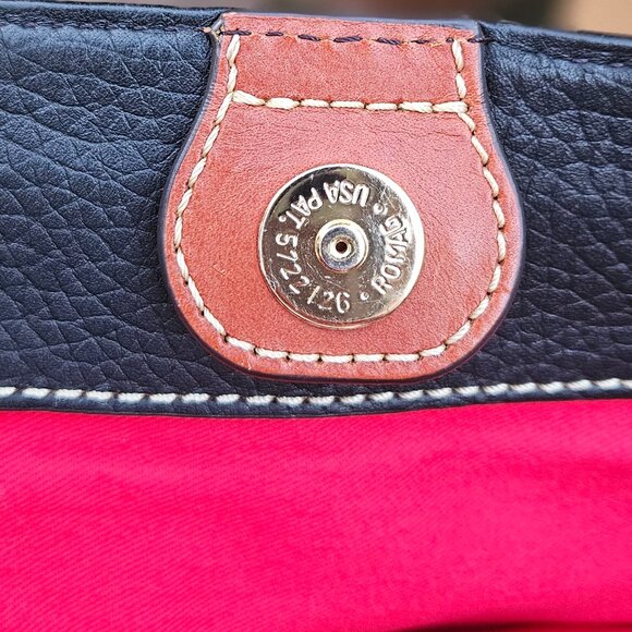 DOONEY & BOURKE Pebble Leather Grain Tammy Tote EUC - Picture 10 of 15
